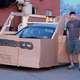 Illustration for article titled Canadian Cardboard Cube As Functional As Real Nissan